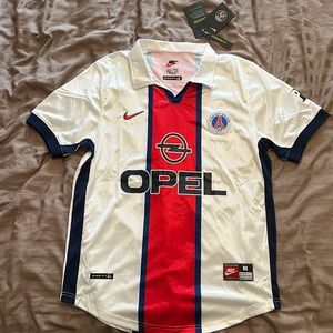 2001 Retro PSG Paris Saint-Germain Ronaldinho #21 Jersey